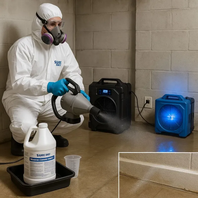 Sanitization and Odor Removal process in Shorewood, WI