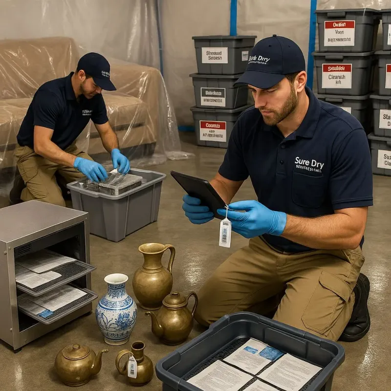 Content Protection and Restoration process in Shorewood, WI